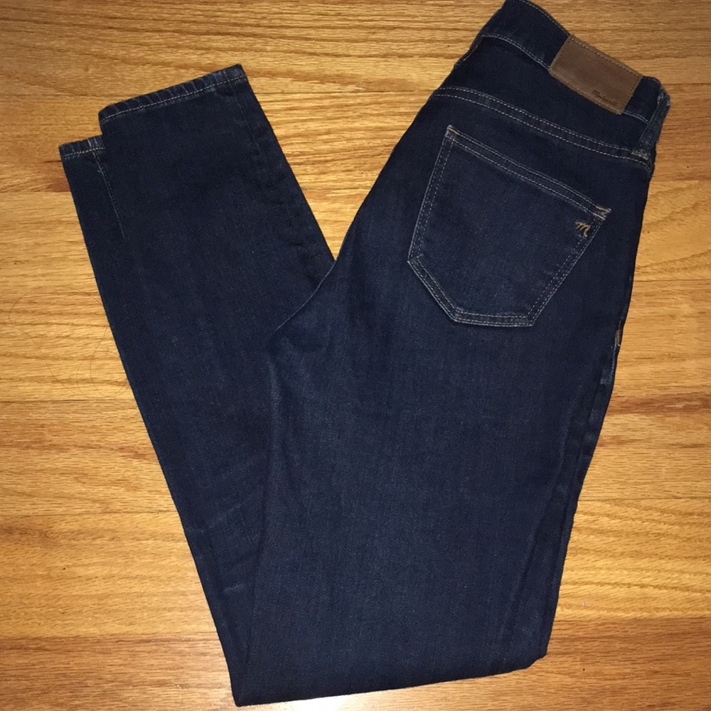Madewell high rise skinny jeans